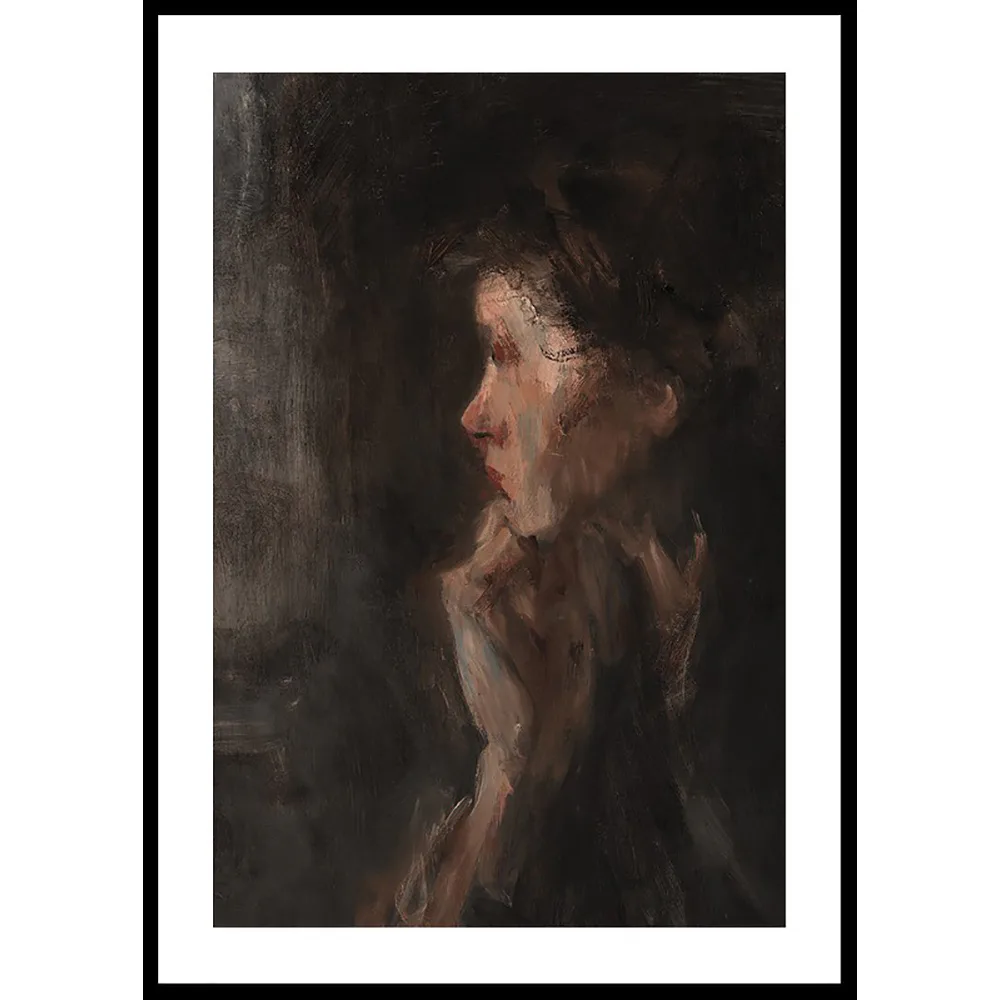 Poster Gallerix Overpeinzing By Jozef Israëls