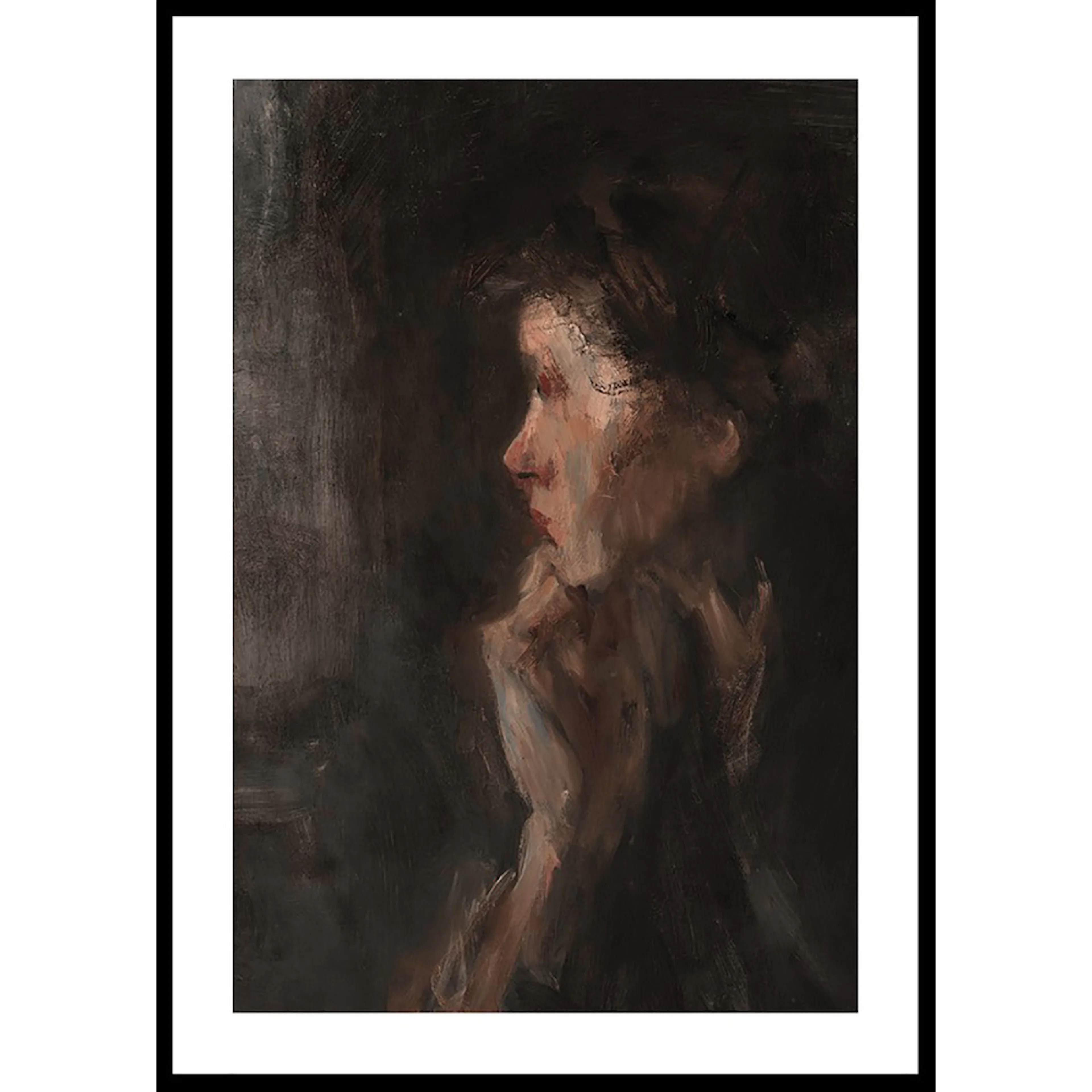 Poster Gallerix Overpeinzing By Jozef Israëls