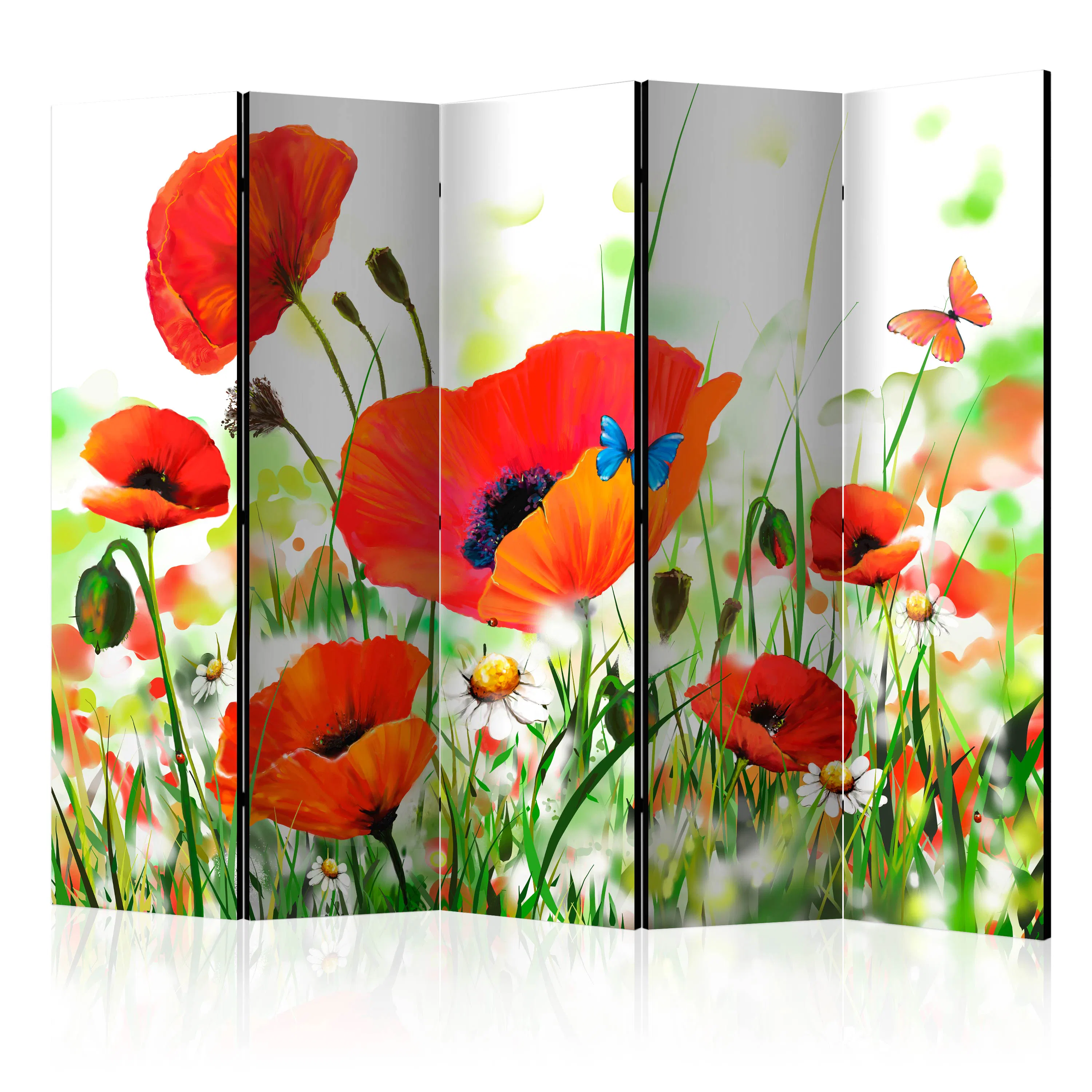 Rumsavdelare Arkiio Country Poppies II 225x172 cm