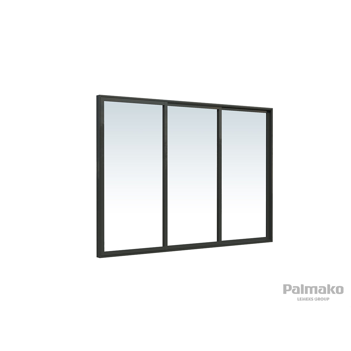 Ines 11,1 m2 Slide WTDIP Impregnerad Transparent med Slide 1-lagers glas