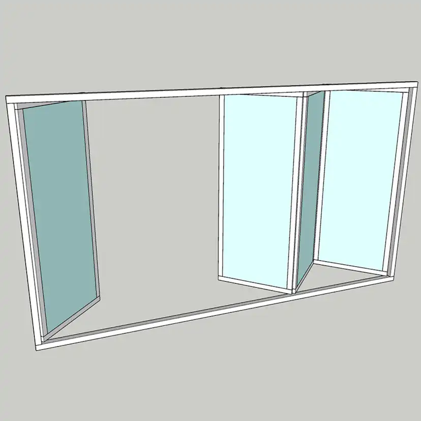 Vikparti Allvy Sunroom s30 4-Delad