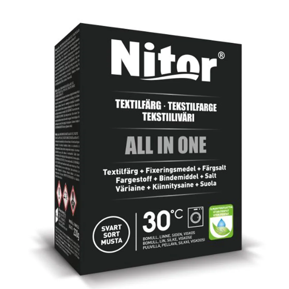 Textilfärg Nitor All In One Mini