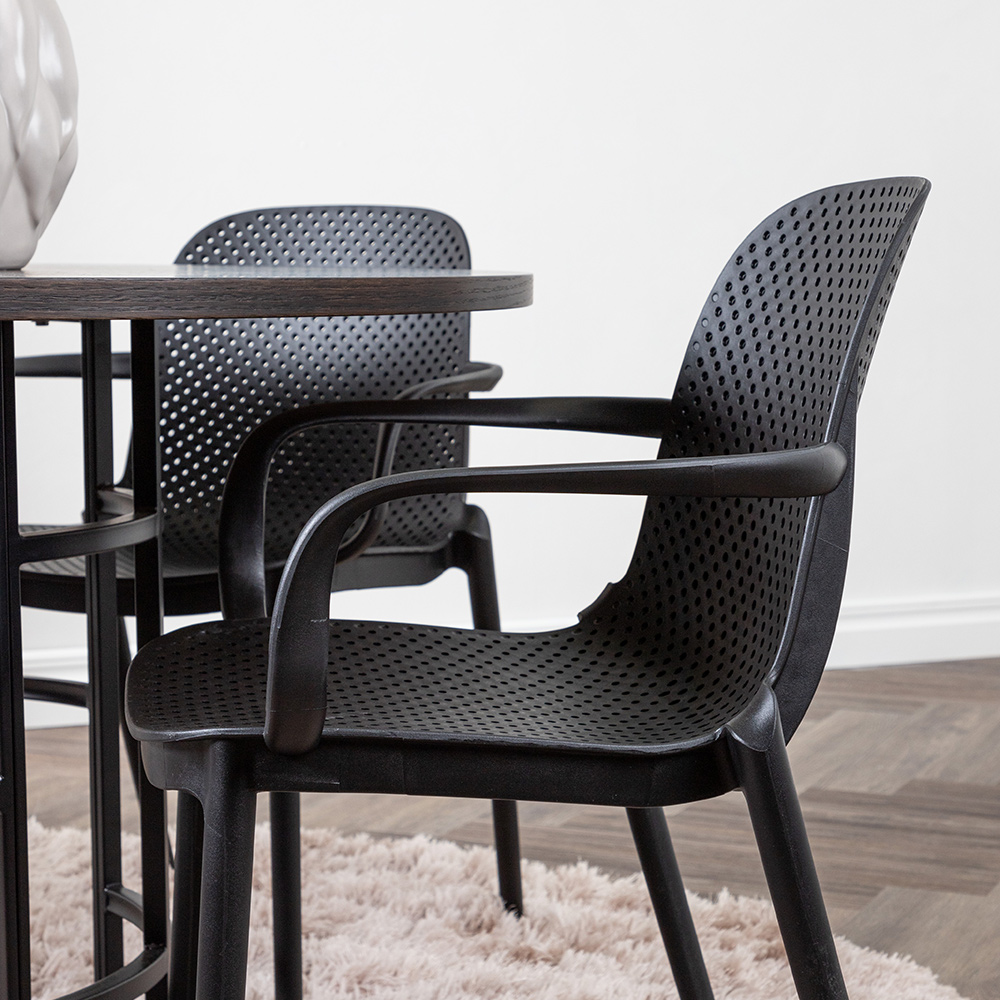 Matgrupp Venture Home Copenhagen med 4 Baltimore Stolar