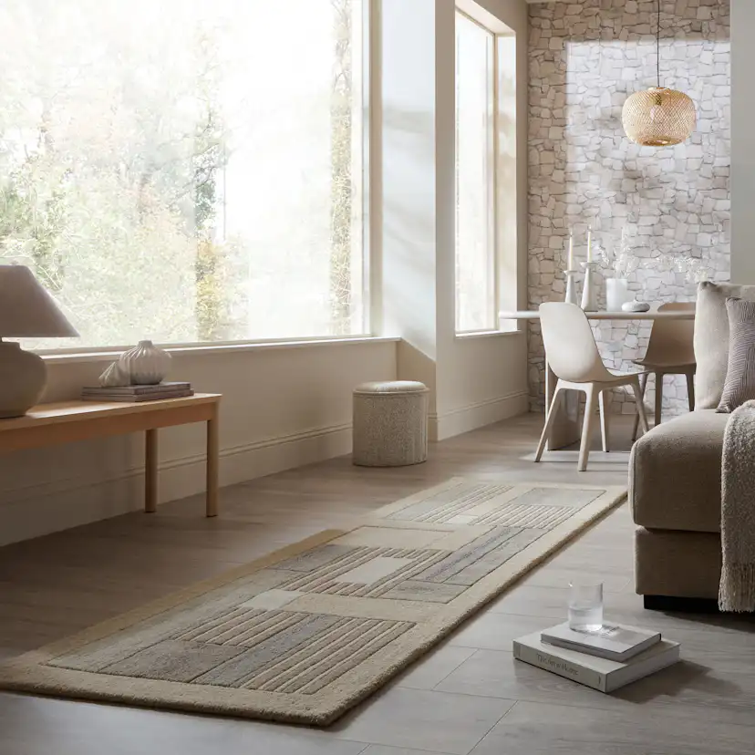 Gångmatta Flair Rugs Vara Wool