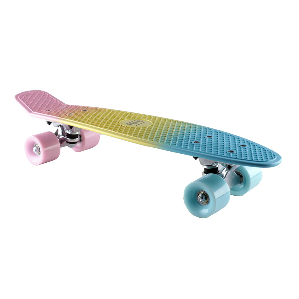 Skateboard Cruiser Sandbar Rainbow - Flerfärgad, Flexibel & Lättviktig