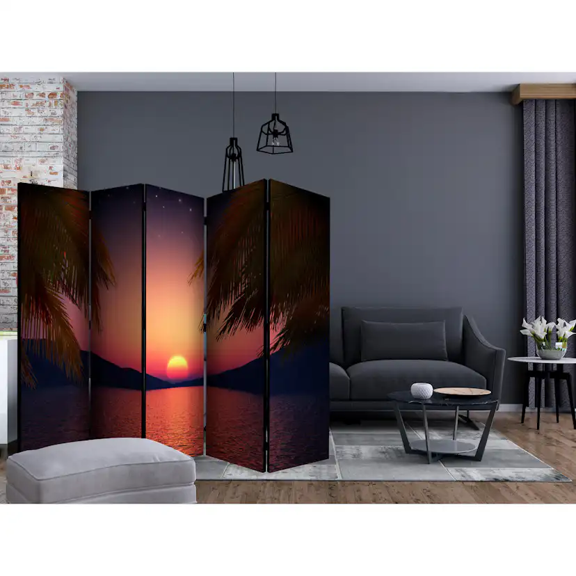 Rumsavdelare Arkiio Romantic Evening on the Beach II 225x172 cm