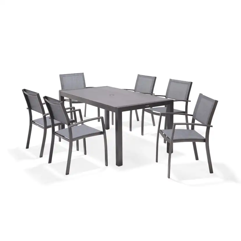 Matgrupp LifestyleGarden Solana med 6 Stolar