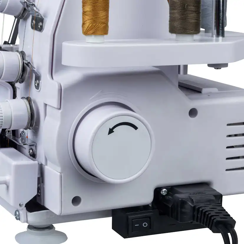 Symaskin Birgitta Overlock Standard Vit Plast