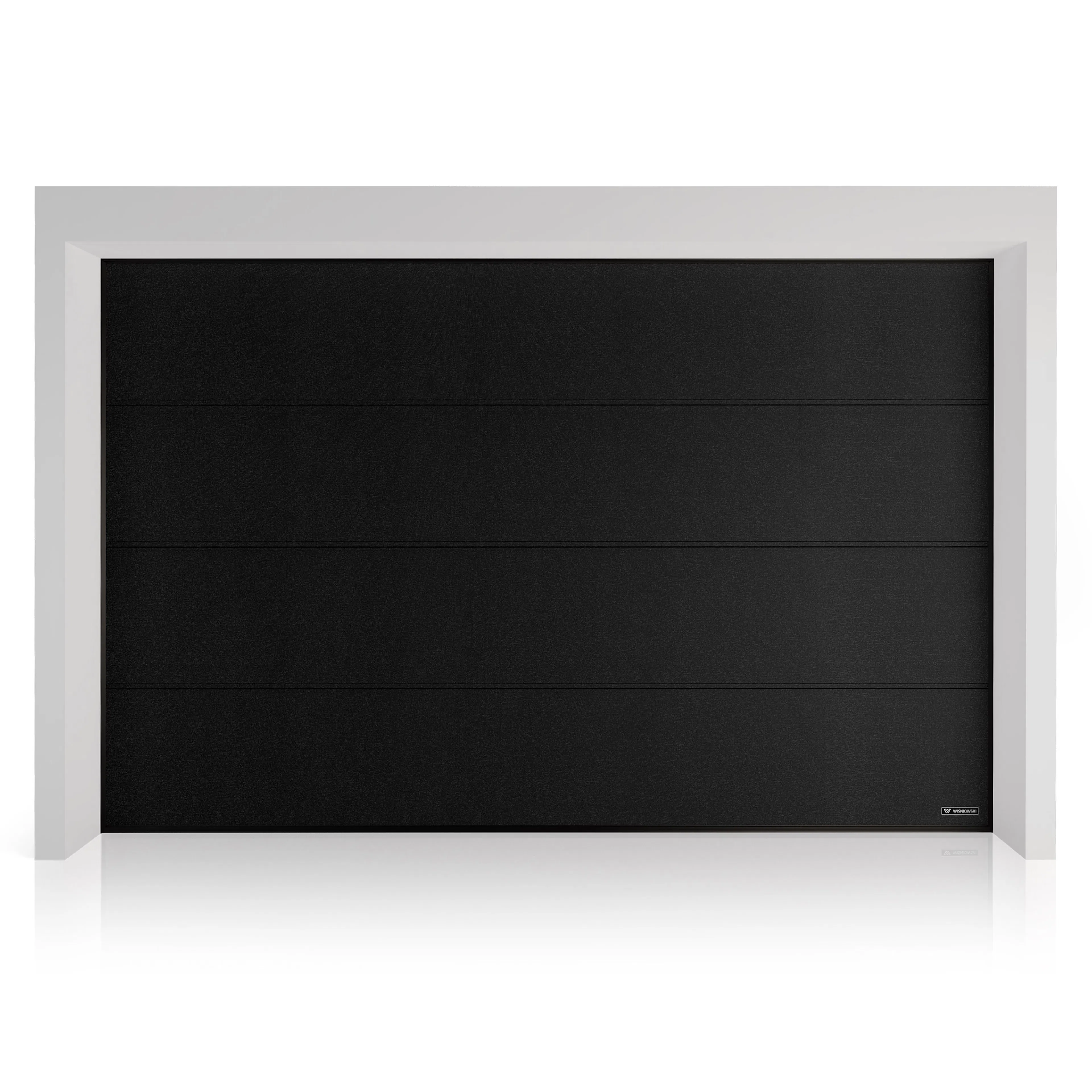 Garageport Nordic Home 300 x 200 cm Svart