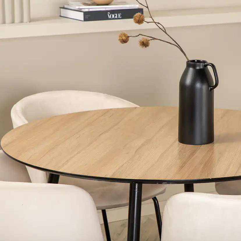 Matbord Venture Home Silar Runt