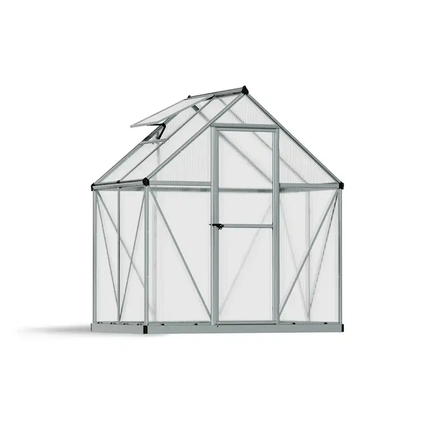 Växthus Canopia by Palram Mythos 2,3 m² Silver