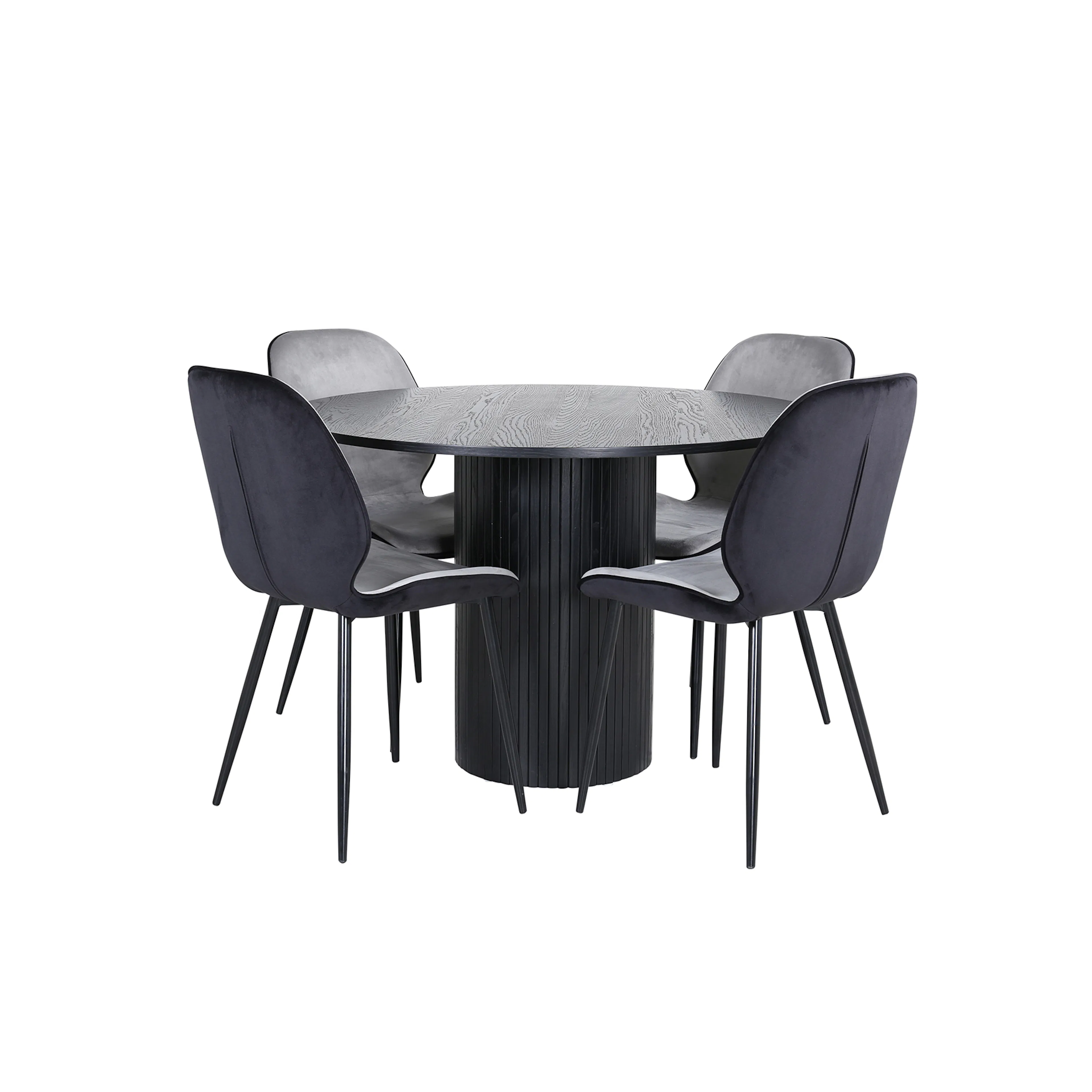 Svart/Ljusgrå/Svart