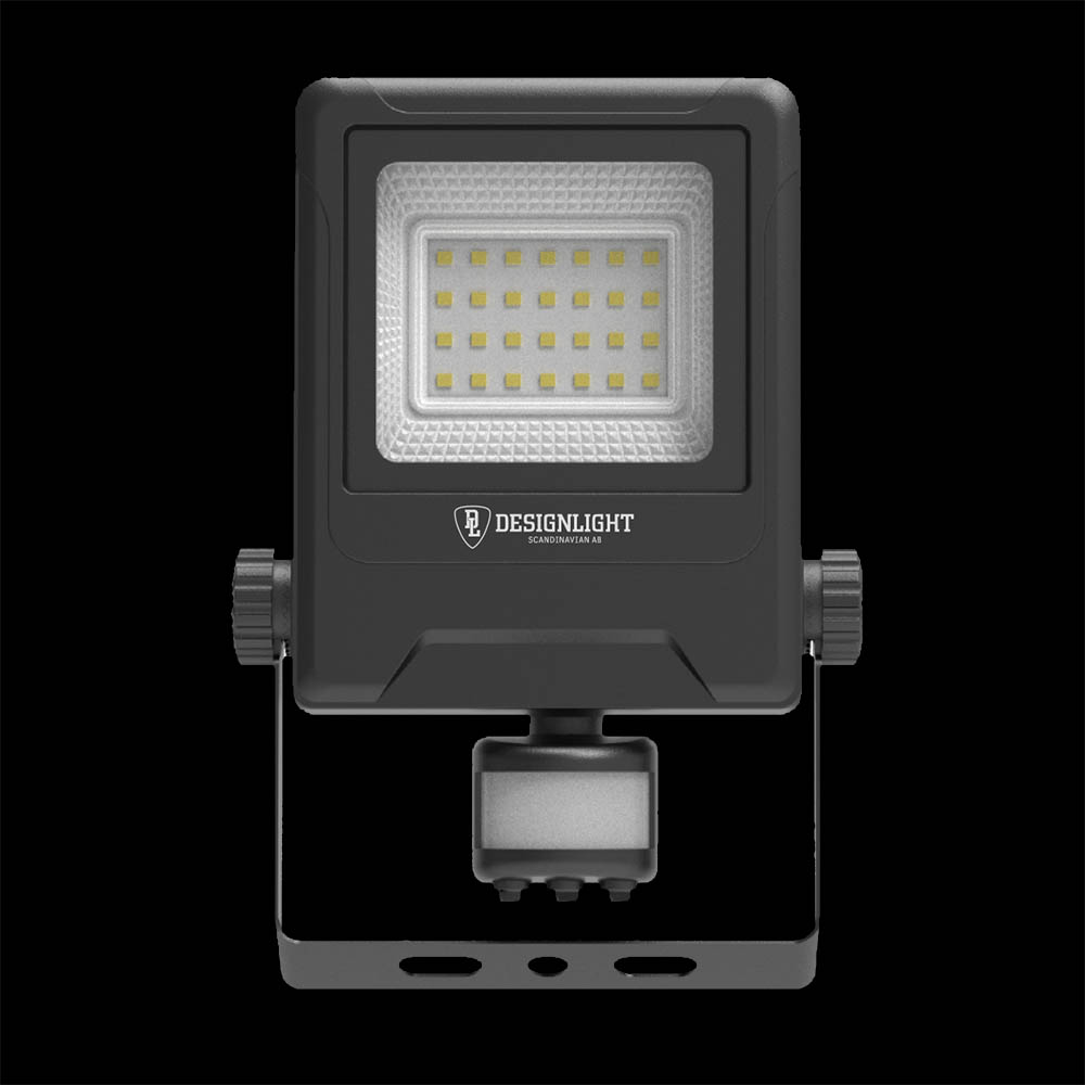 Strålkastare Designlight 20W 4K PIR 2400lm