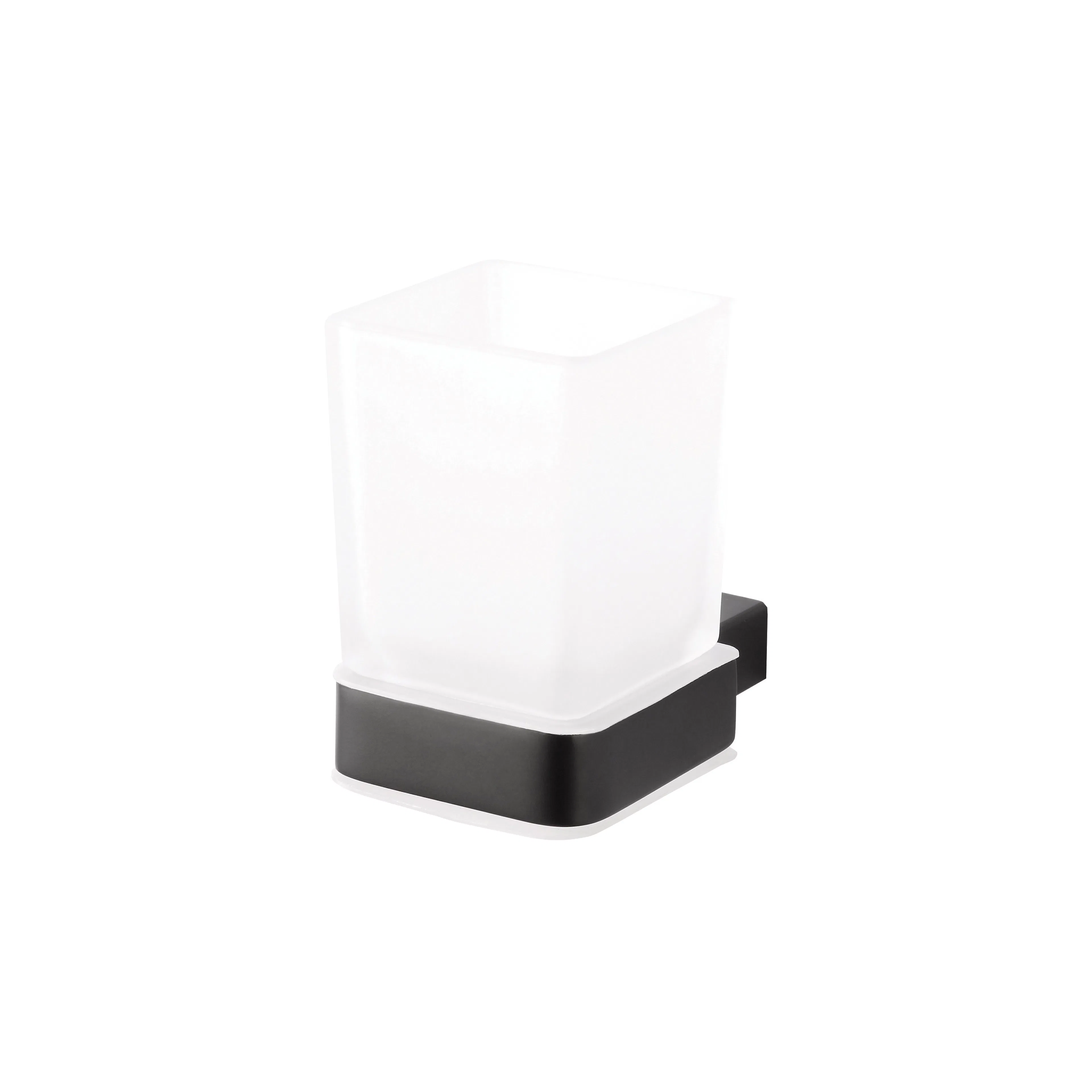 Tandborstglas Bemeta Nero Glas/Svart