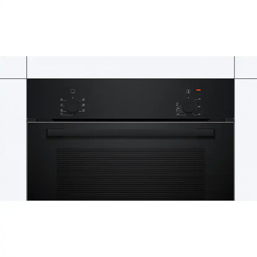 Ugn och Mikro Bosch HBF010BA1 + BFL520MB0 Serie 2 & 4 Svart