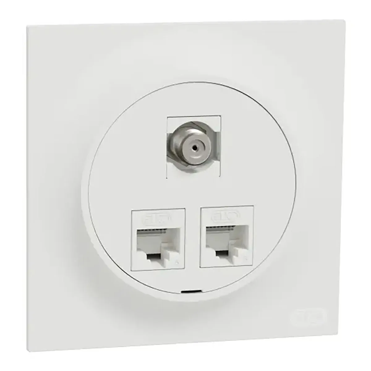 Vägguttag Elko One Modularuttag Infälld RJ45 Cat.6 UTP