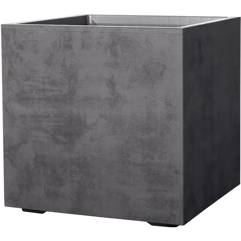 Kruka Deroma Millennium Antracit Fyrkantig 25 x 25 x 25 cm