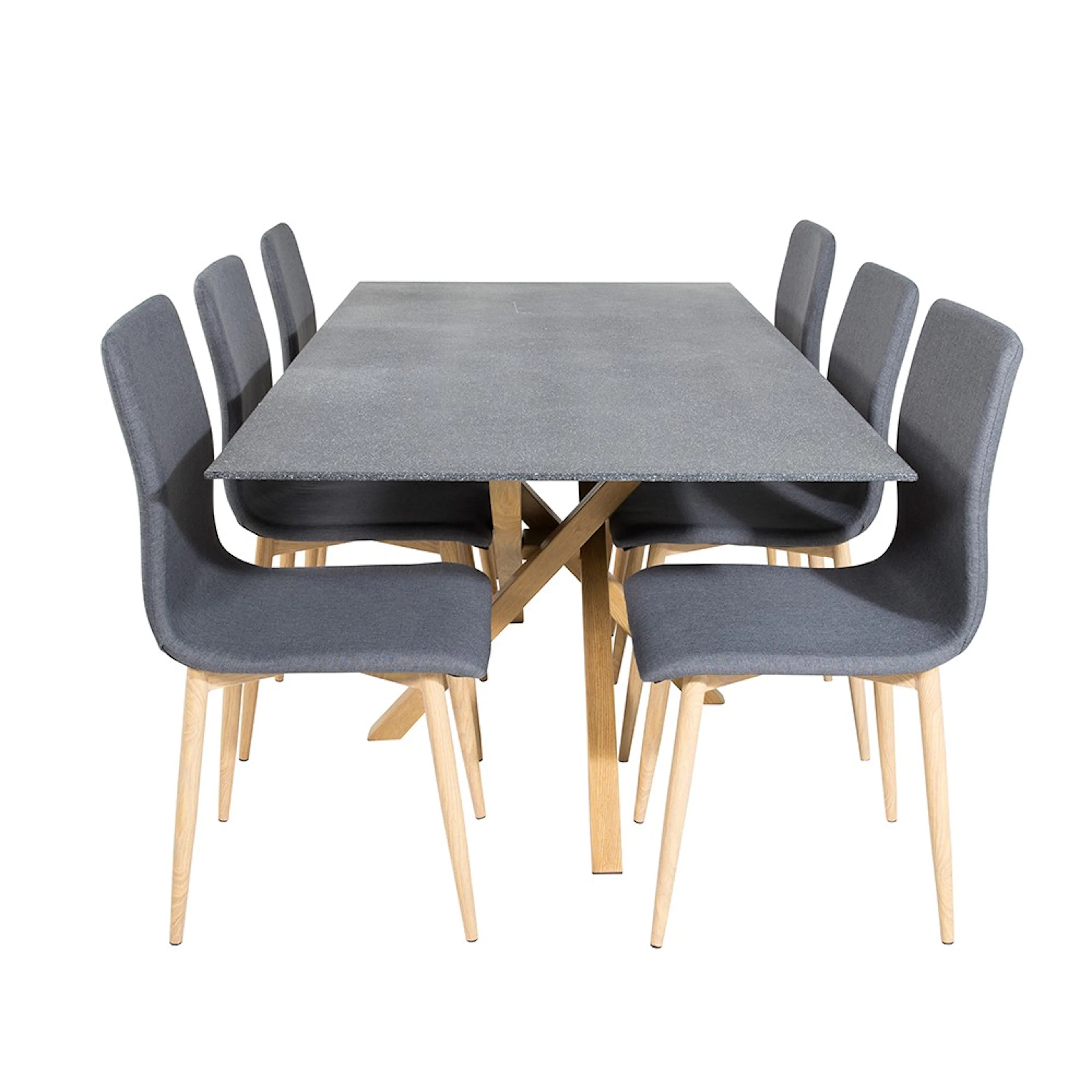 Matgrupp Venture Home Piata med 6 Walter Stolar Polyestertyg