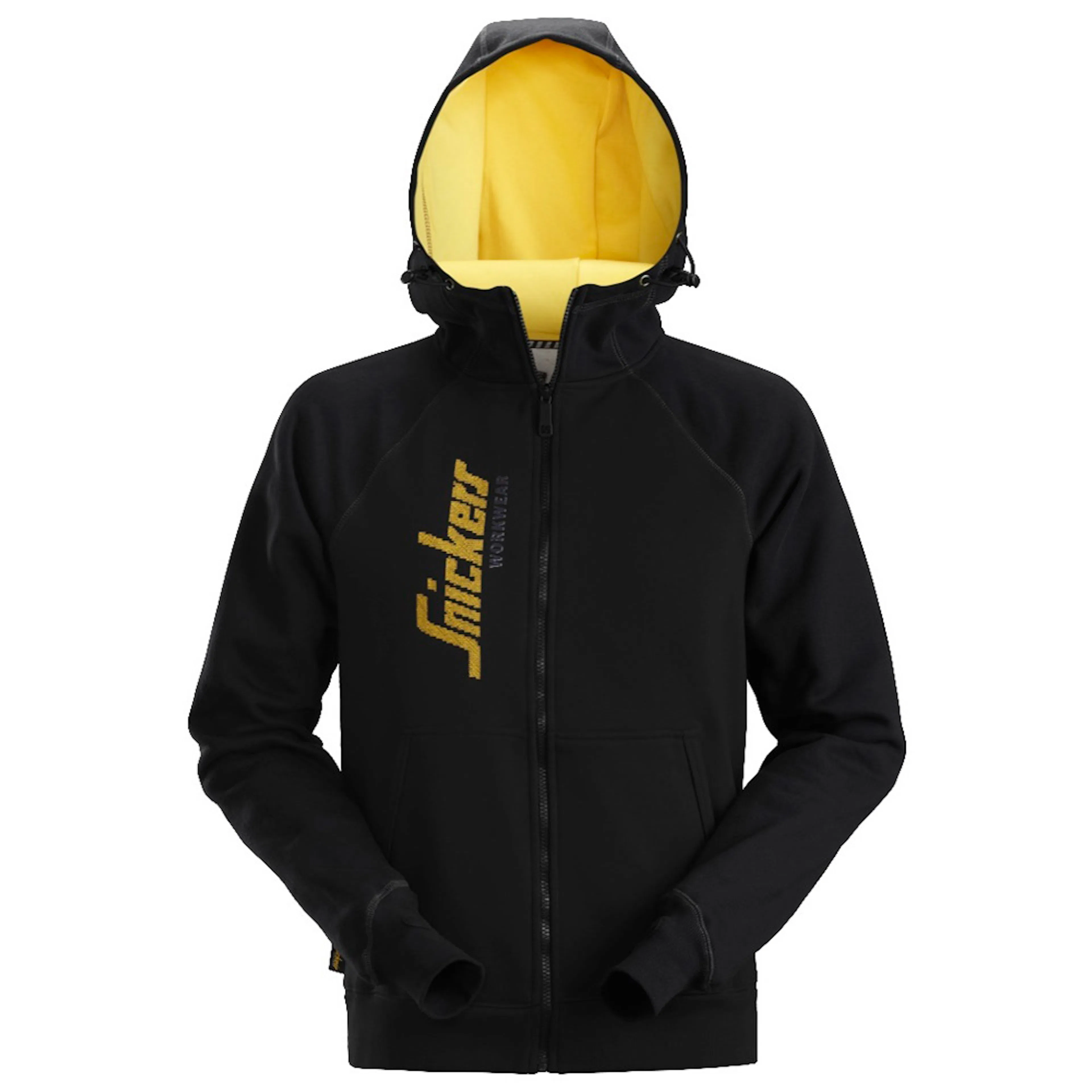Hoodie Logo hel zip Storlek: XS, Färg: Black