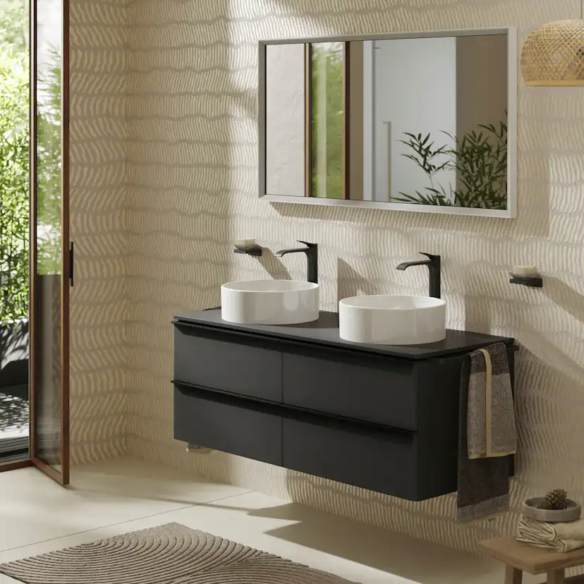Tvättställsblandare Hansgrohe Vivenis 250 Waterfall utan Bottenventil