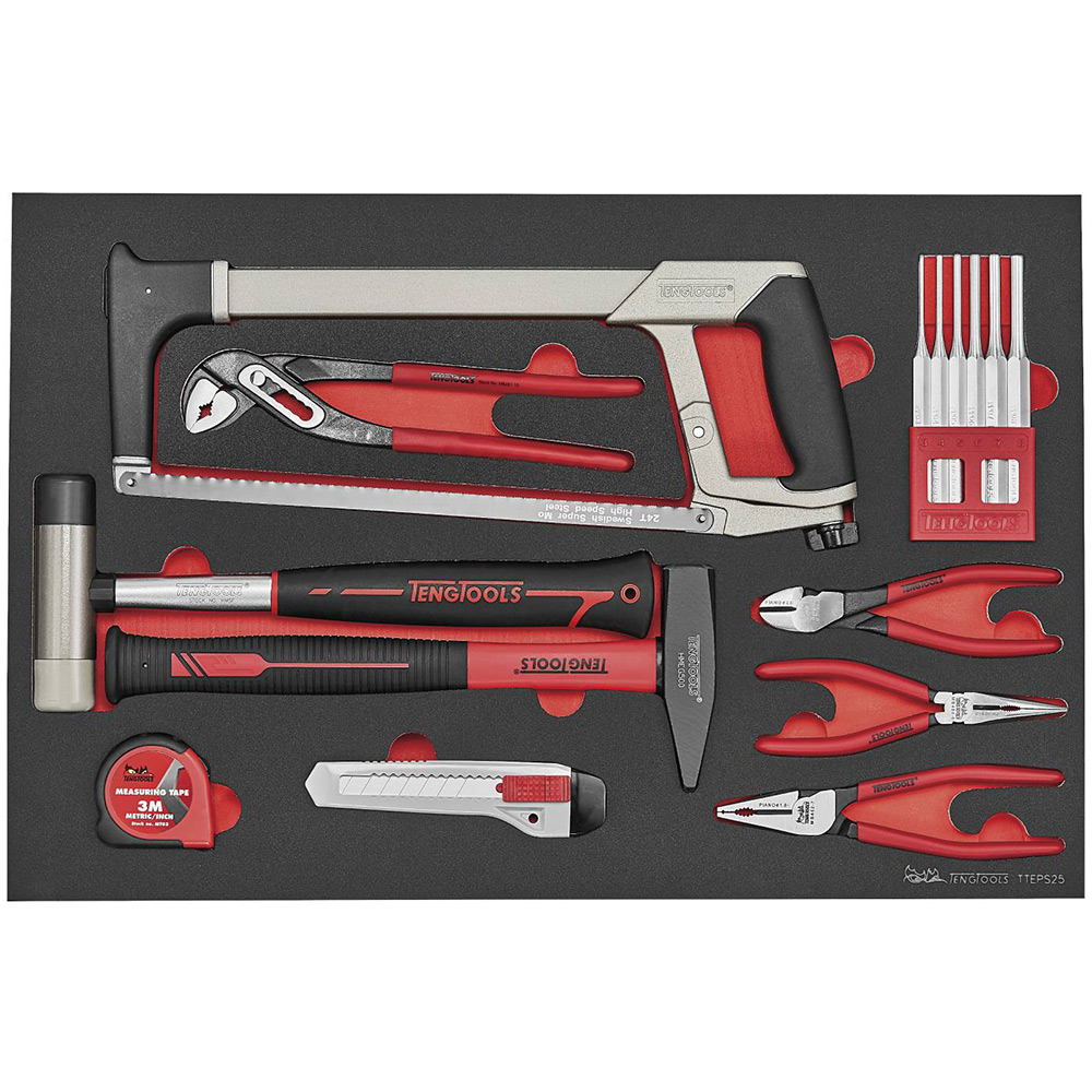 Verktygssats Teng Tools 25 delar TTEPS25