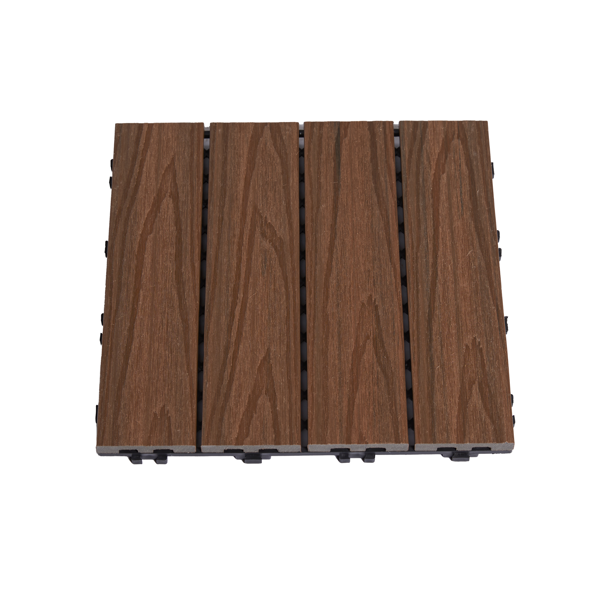 Terrassplatta Hortus Komposit 30X30 cm Teak 4-Pack