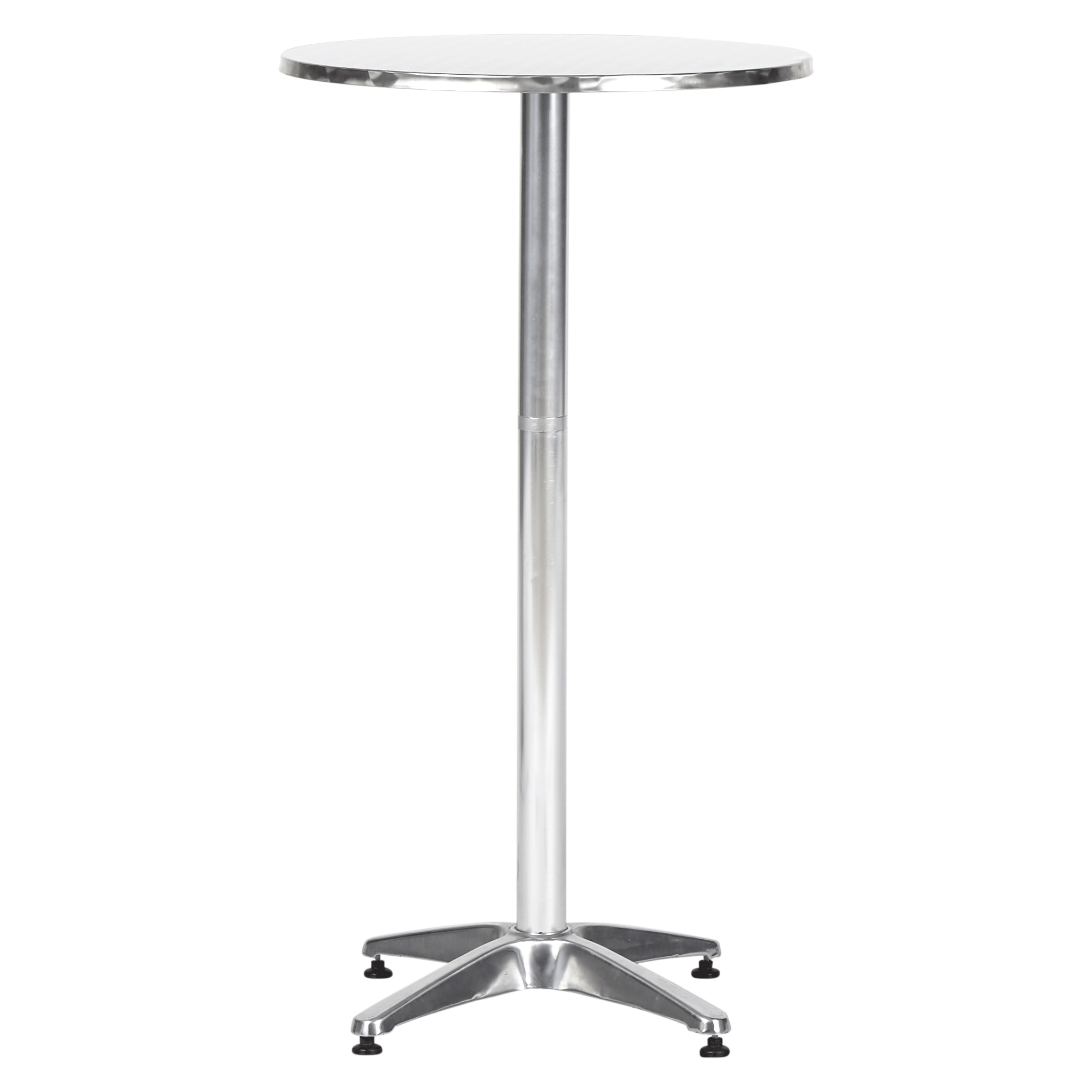 Barbord Ute Outfit Aluminiumbord med Justerbar Höjd Ø60 cm