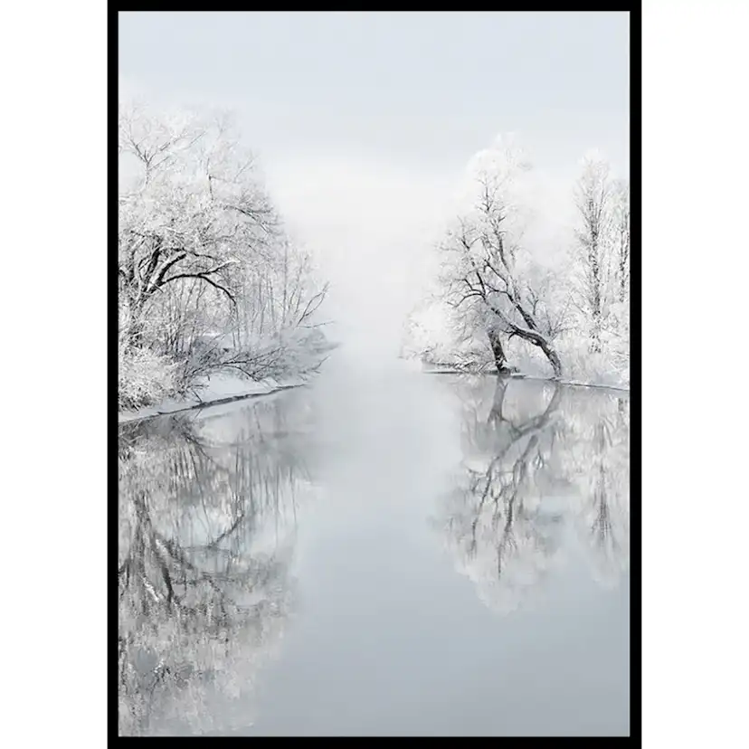 Poster Gallerix Winter Lake