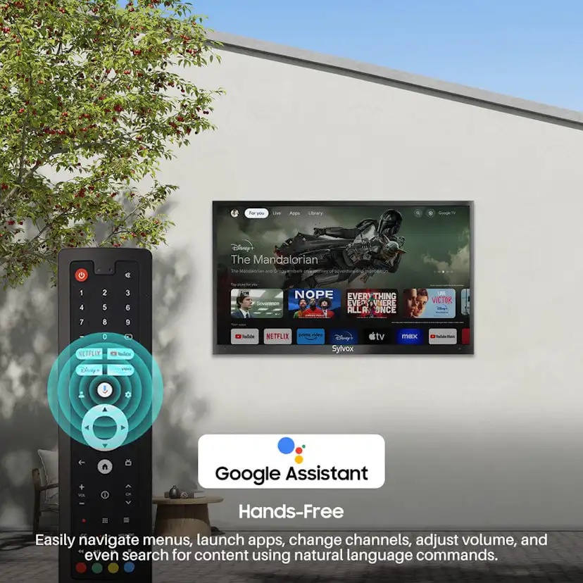 Utomhus TV Sylvox Pergola Pro QLED 43tum