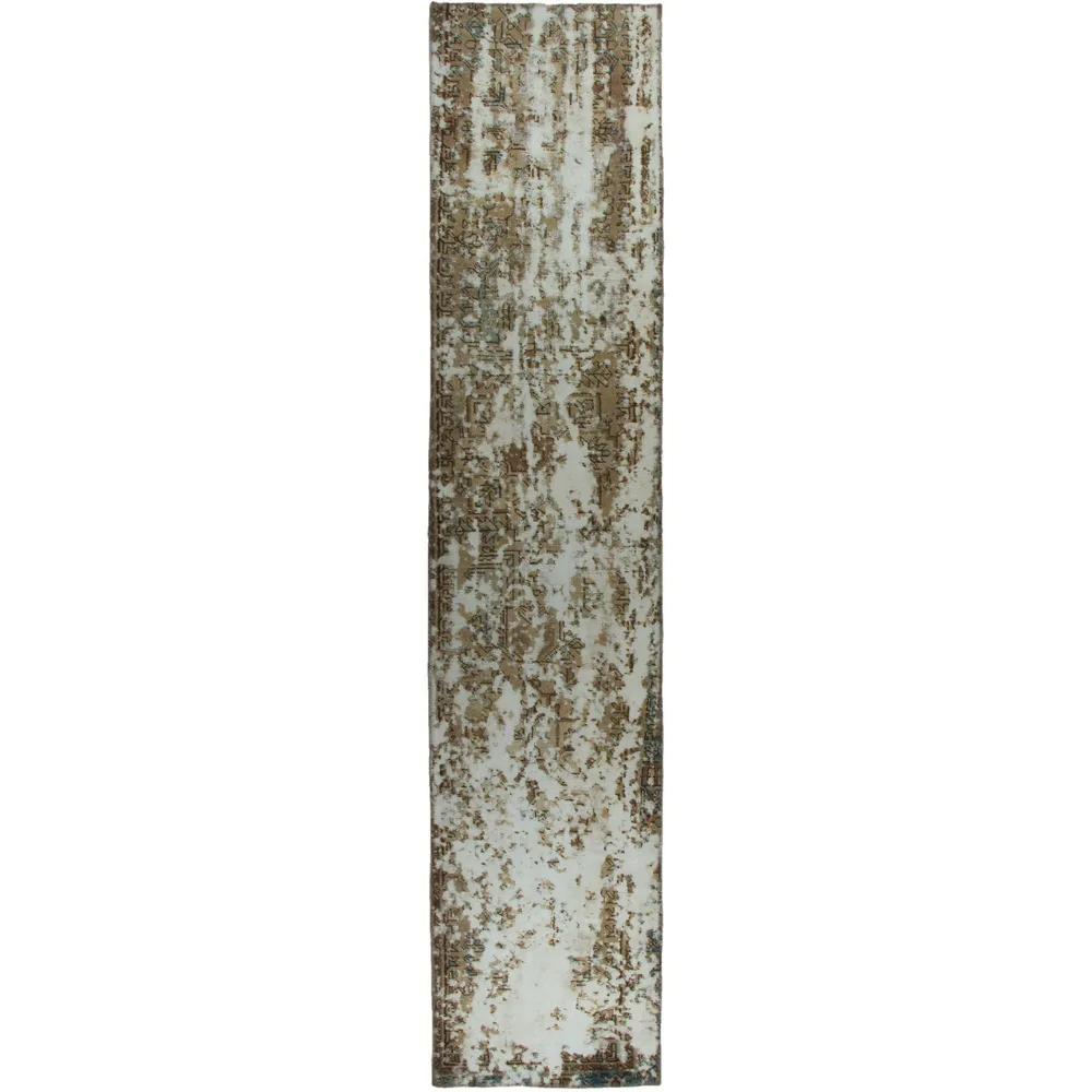 Persisk Matta Arkiio Creme/Brun Vintage 74x358
