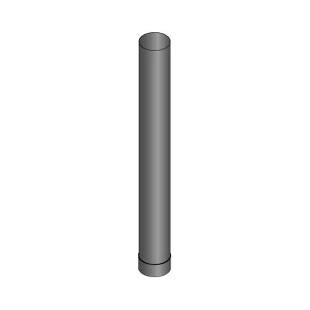 Rökrör Harvia Svart 1,0 m