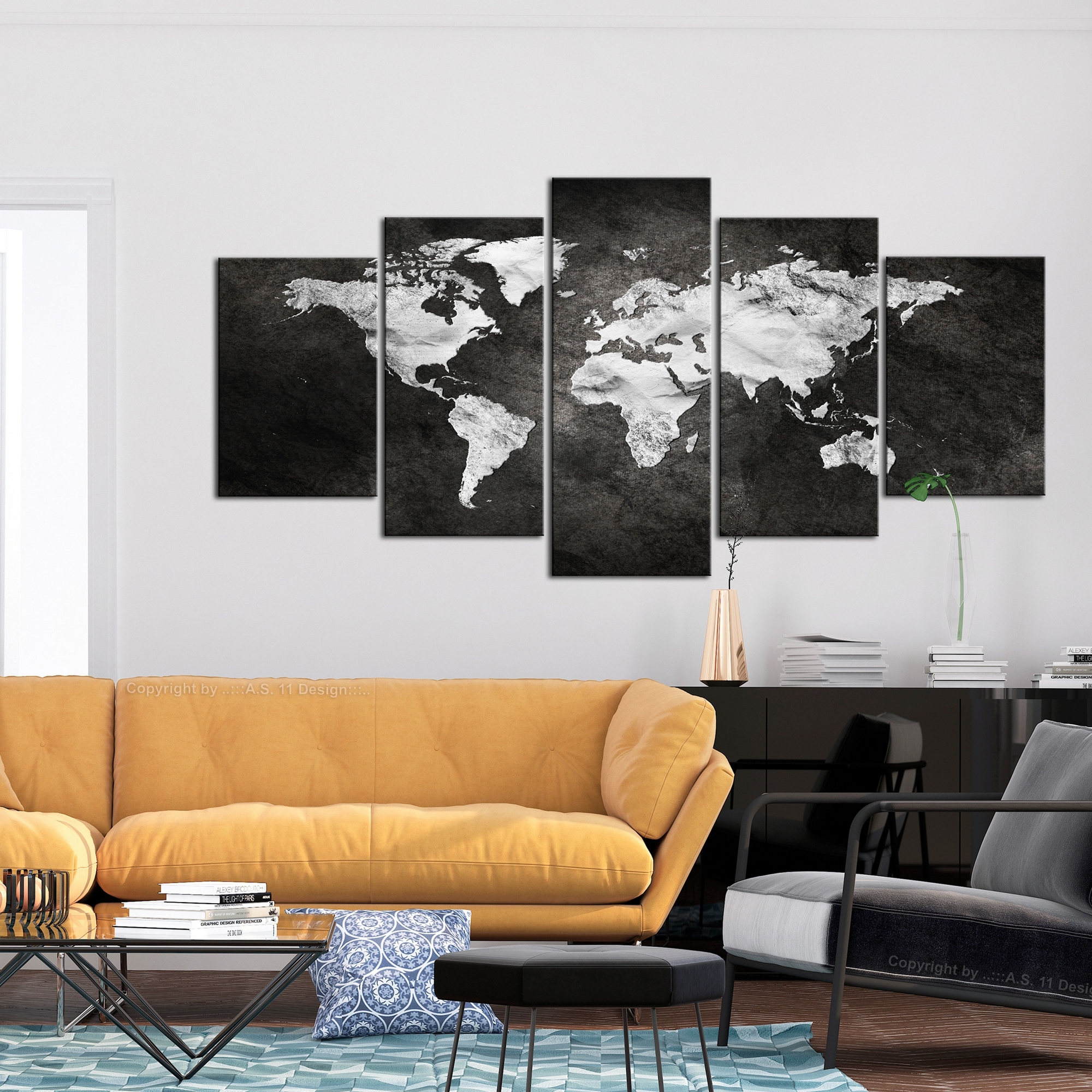 Tavla Arkiio Dark World 5 delar