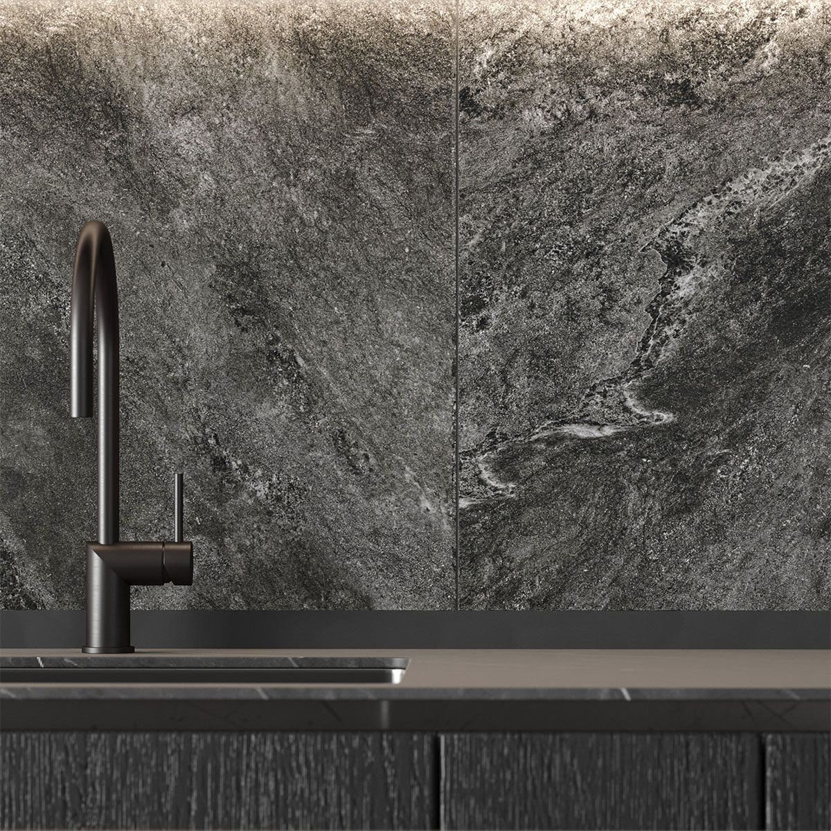 Klinker Newport Graphite Marmor Matt 60x60