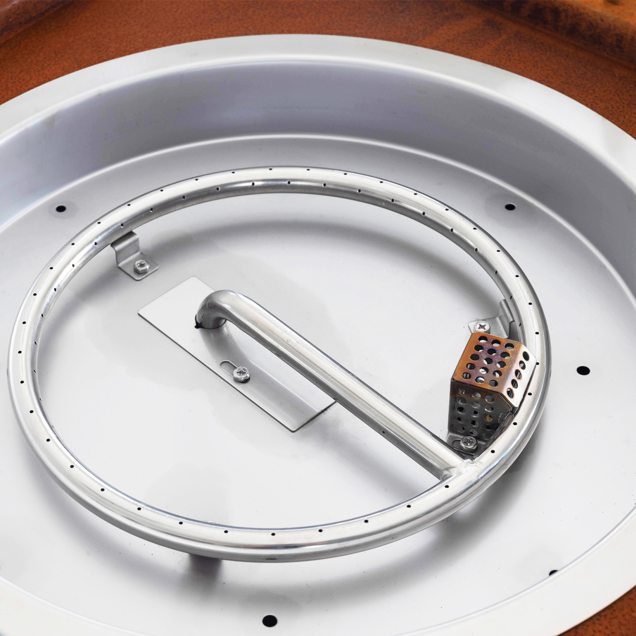 Eldstad Lyfco Cortenstål Gasoldriven Husum