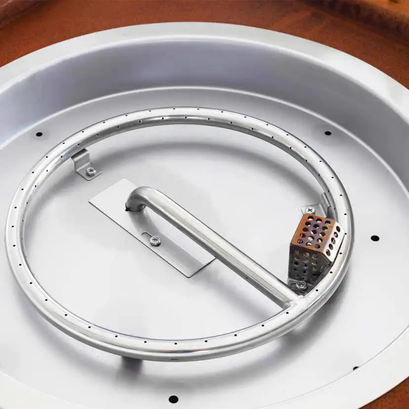 Eldstad Lyfco Cortenstål Gasoldriven Husum