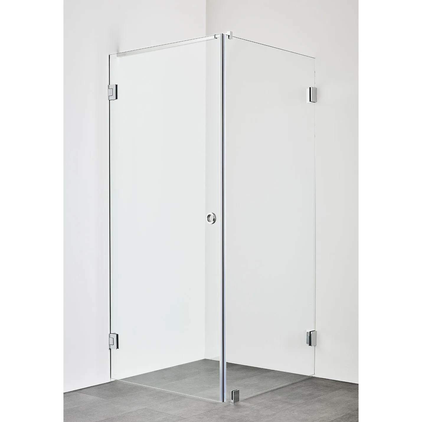 DUSCHHÖRN INFINITY COMBI DÖRR/VÄGG 100X90 KROM Krom, BxD: 1000 (Dörr) x 900 (Vägg) mm