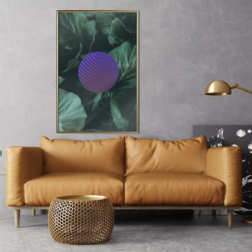 Poster Artgeist Affisch Botanical Abstraction