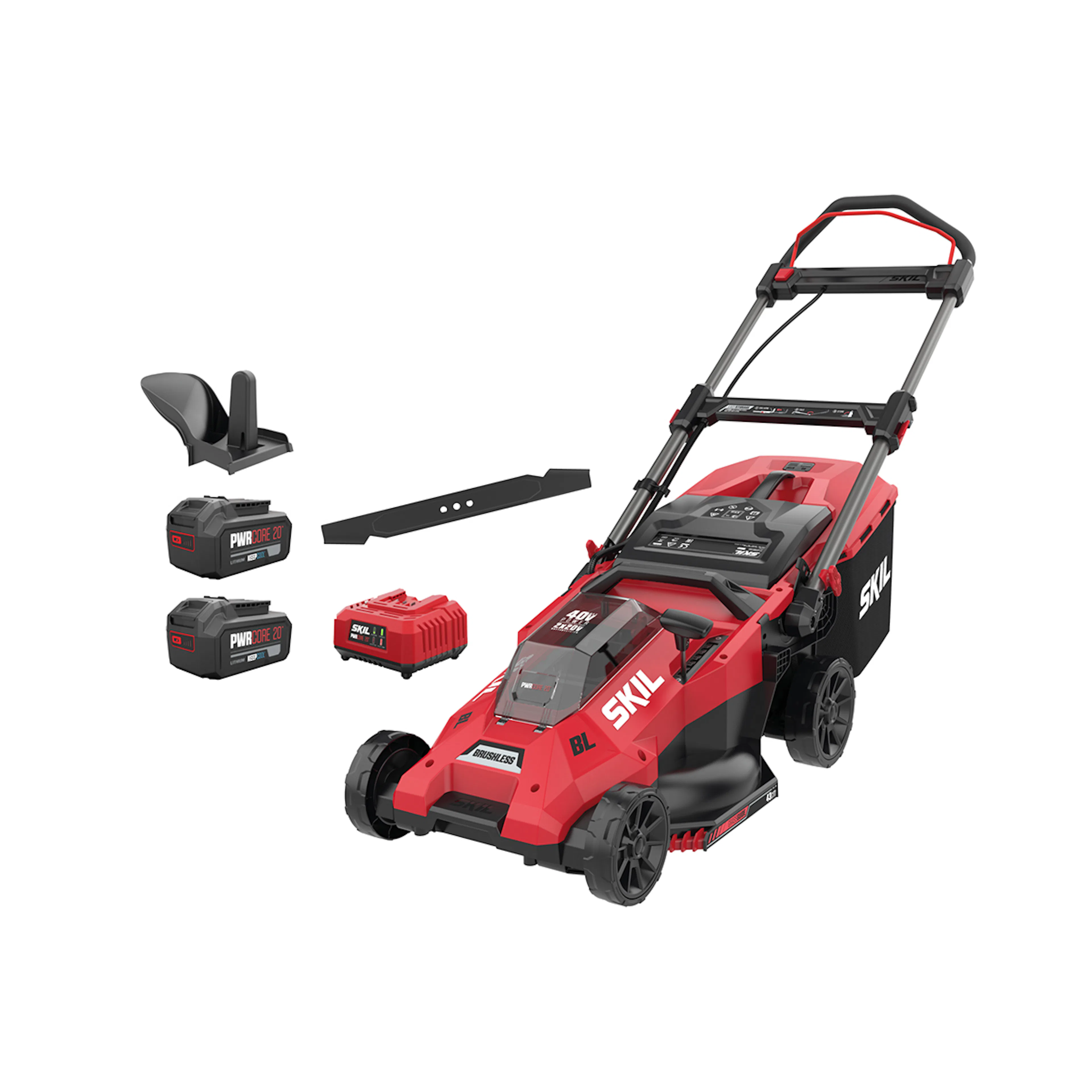 Gräsklippare SKIL 0140 CAA Kolborstfri Batteridriven