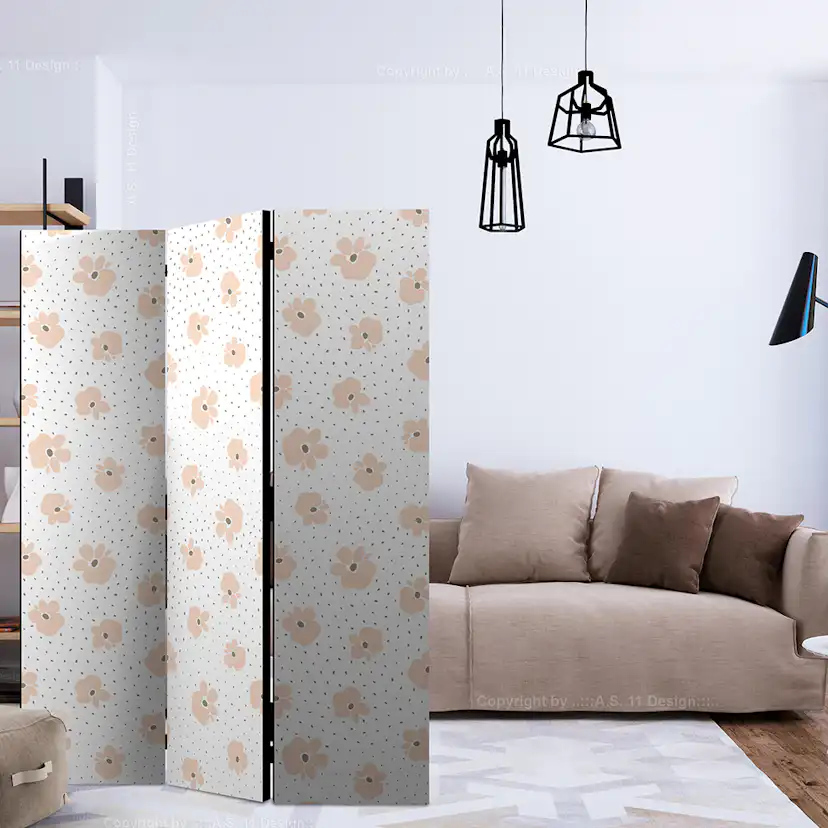 Rumsavdelare Arkiio Children Flowers 135x172 cm