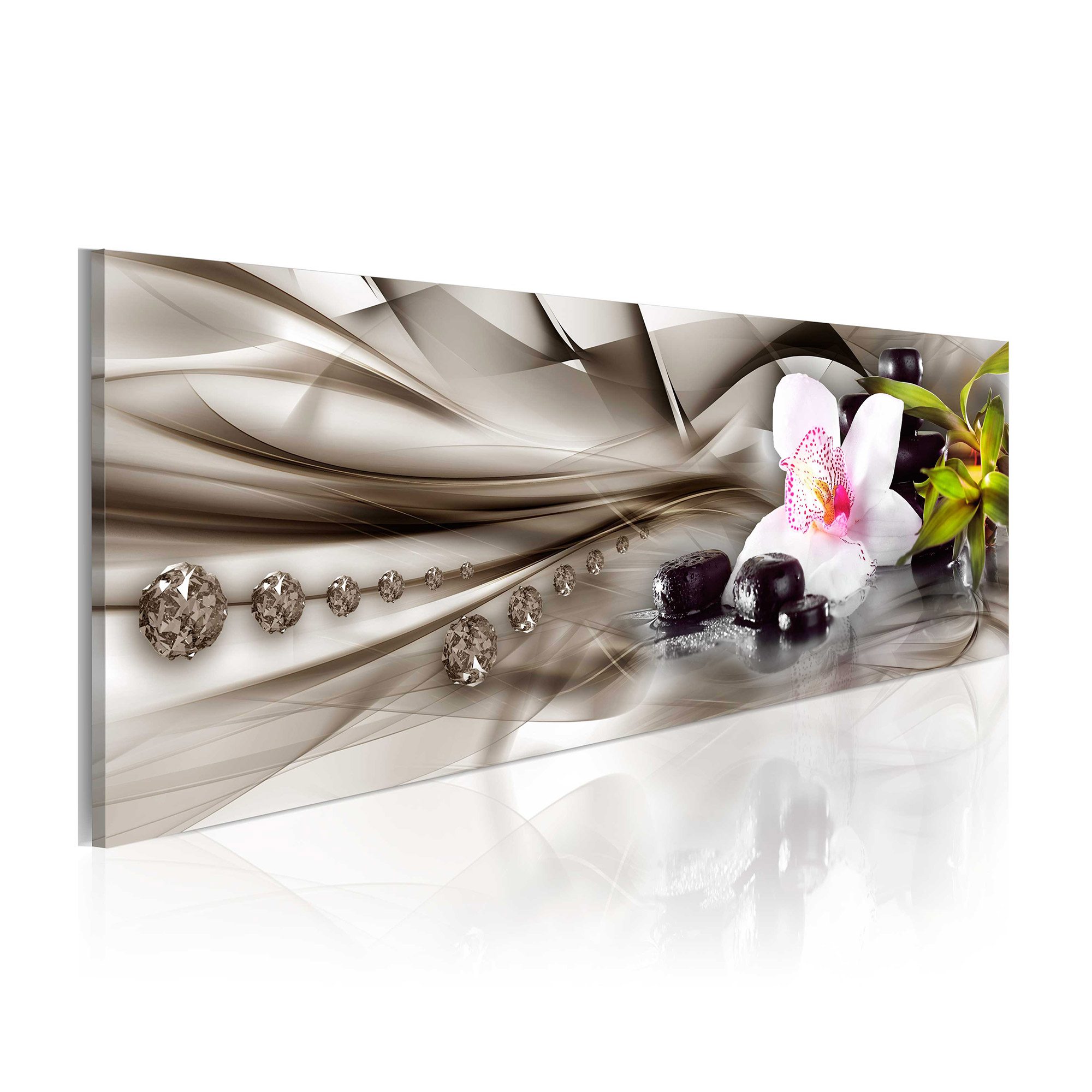 Tavla Arkiio Zen Composition Orchid Bamboo And Stones