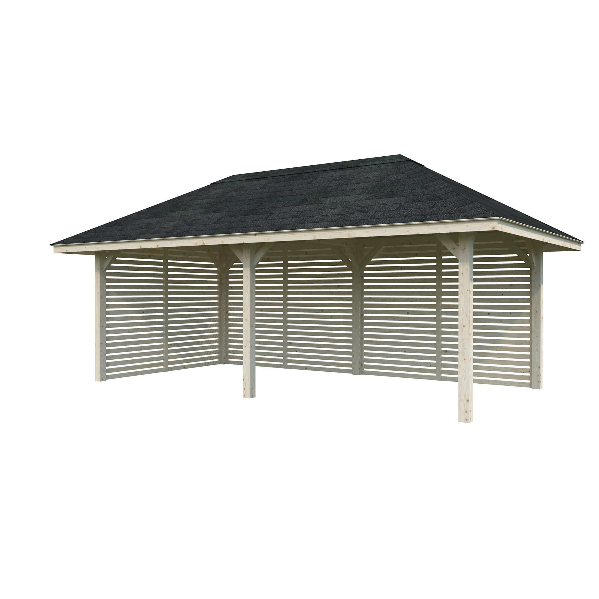 Paviljong Palmako Bianca 16,6 m2 Set 109