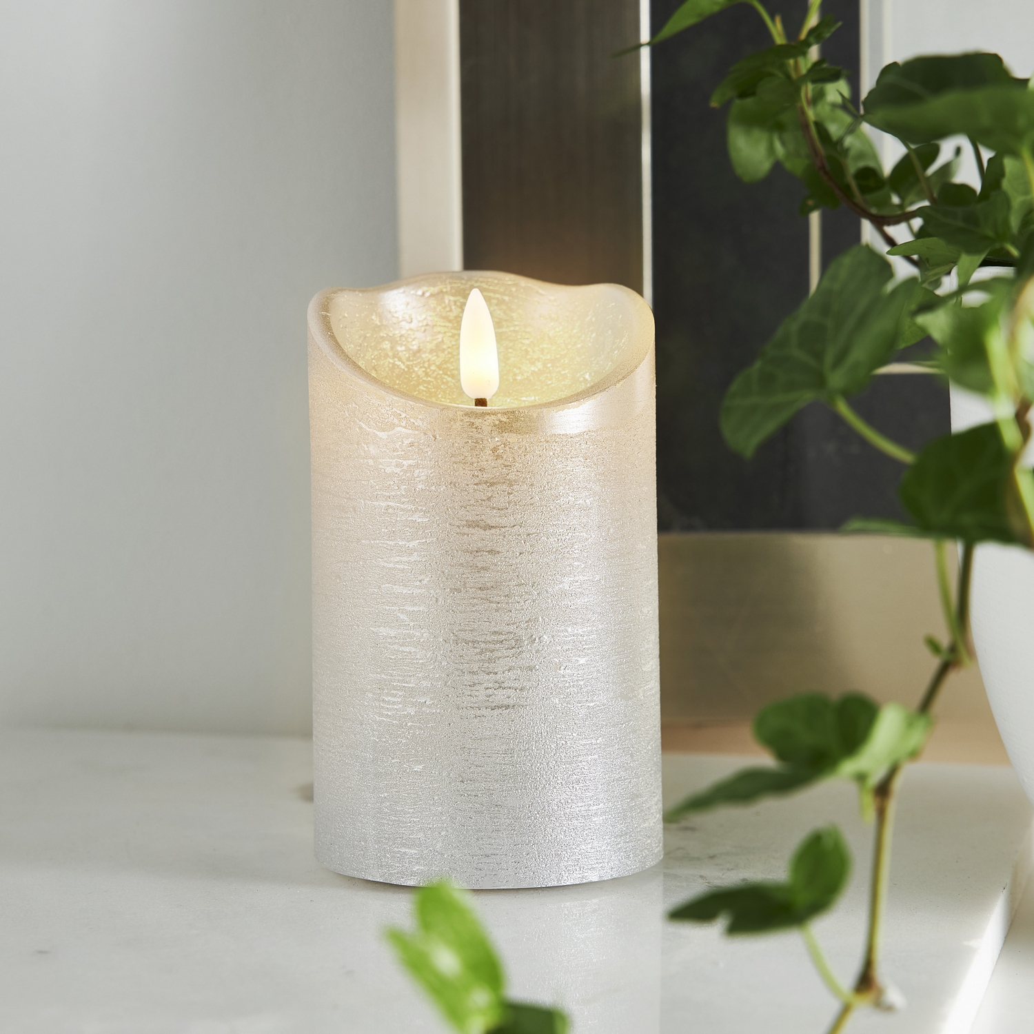 Blockljus Star Trading Flamme Rustic LED Batteriljus