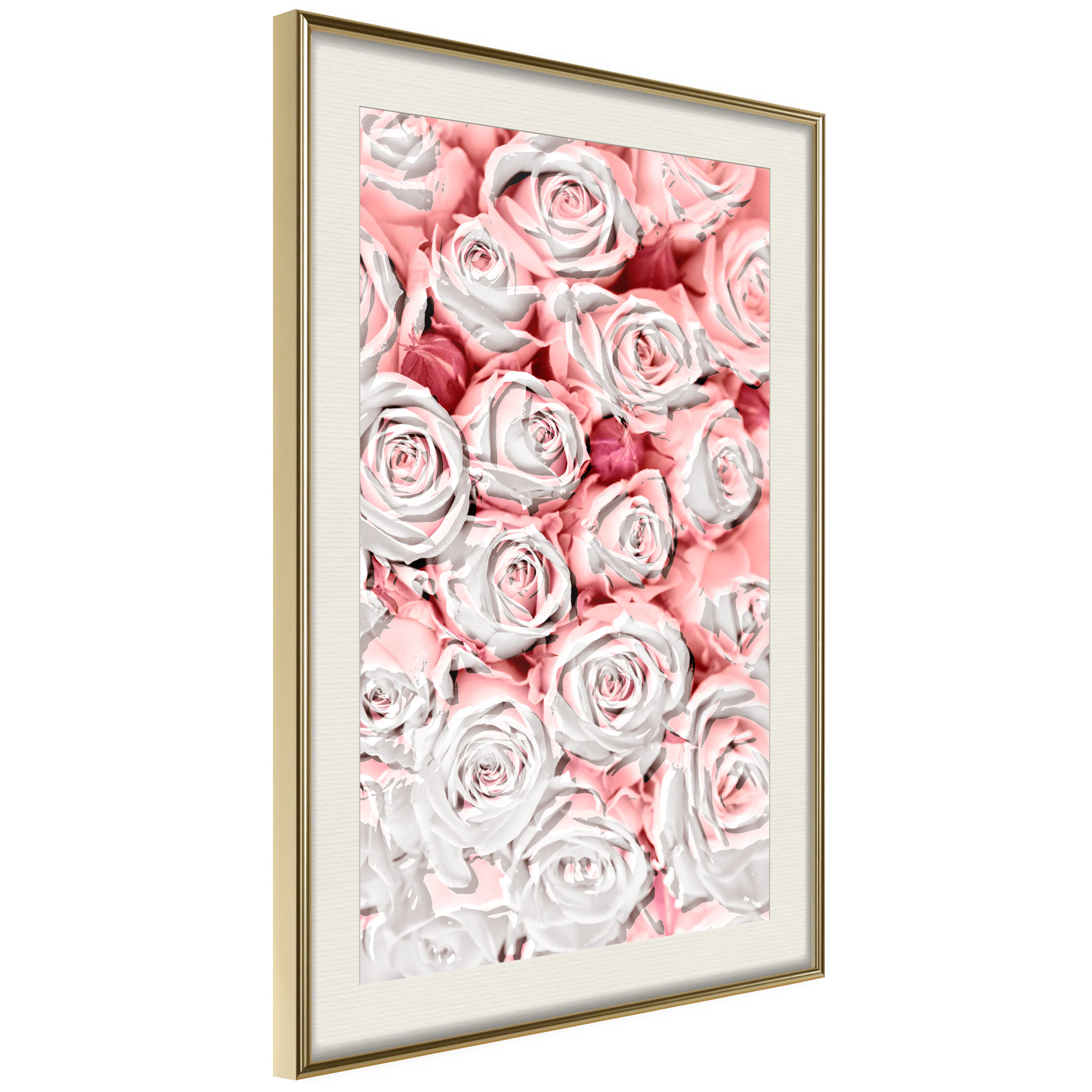 Poster Artgeist Affisch White Roses