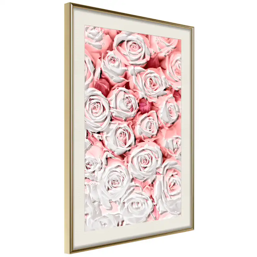 Poster Artgeist Affisch White Roses
