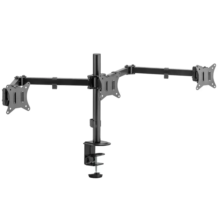 Monitorarm LogiLink Trippel 17-27 tum 2x658 mm