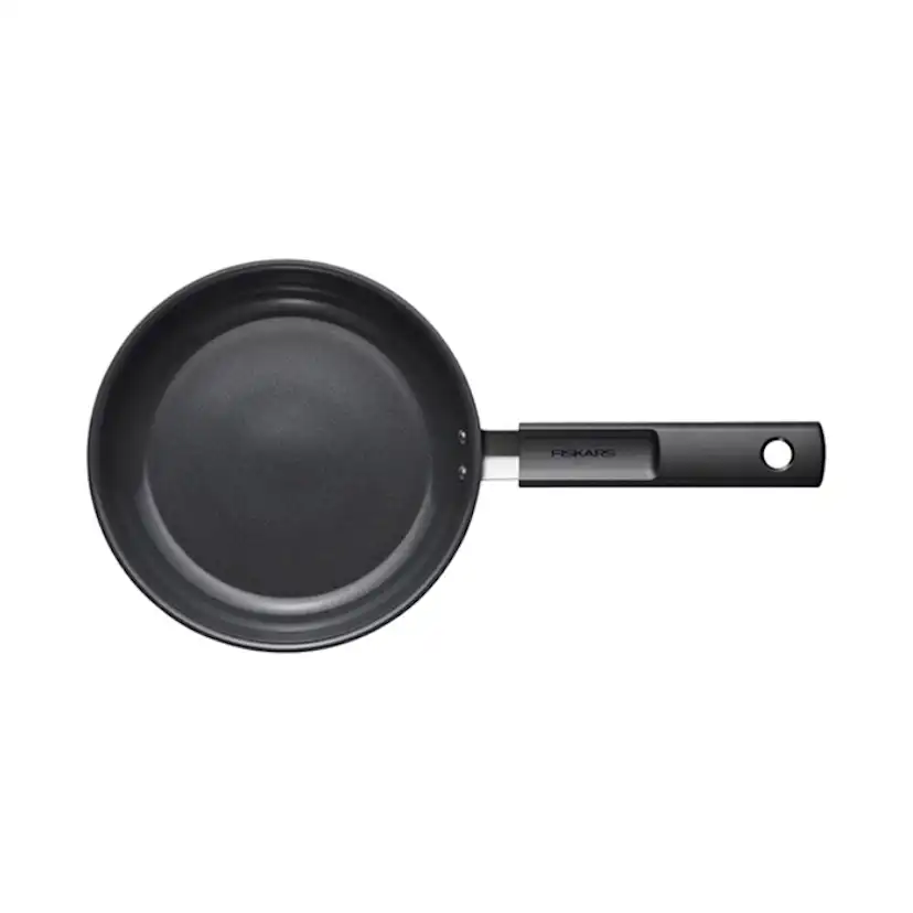 Stekpanna Fiskars Hard Face 20 cm Med Non-Stick Beläggning och Silikonlock