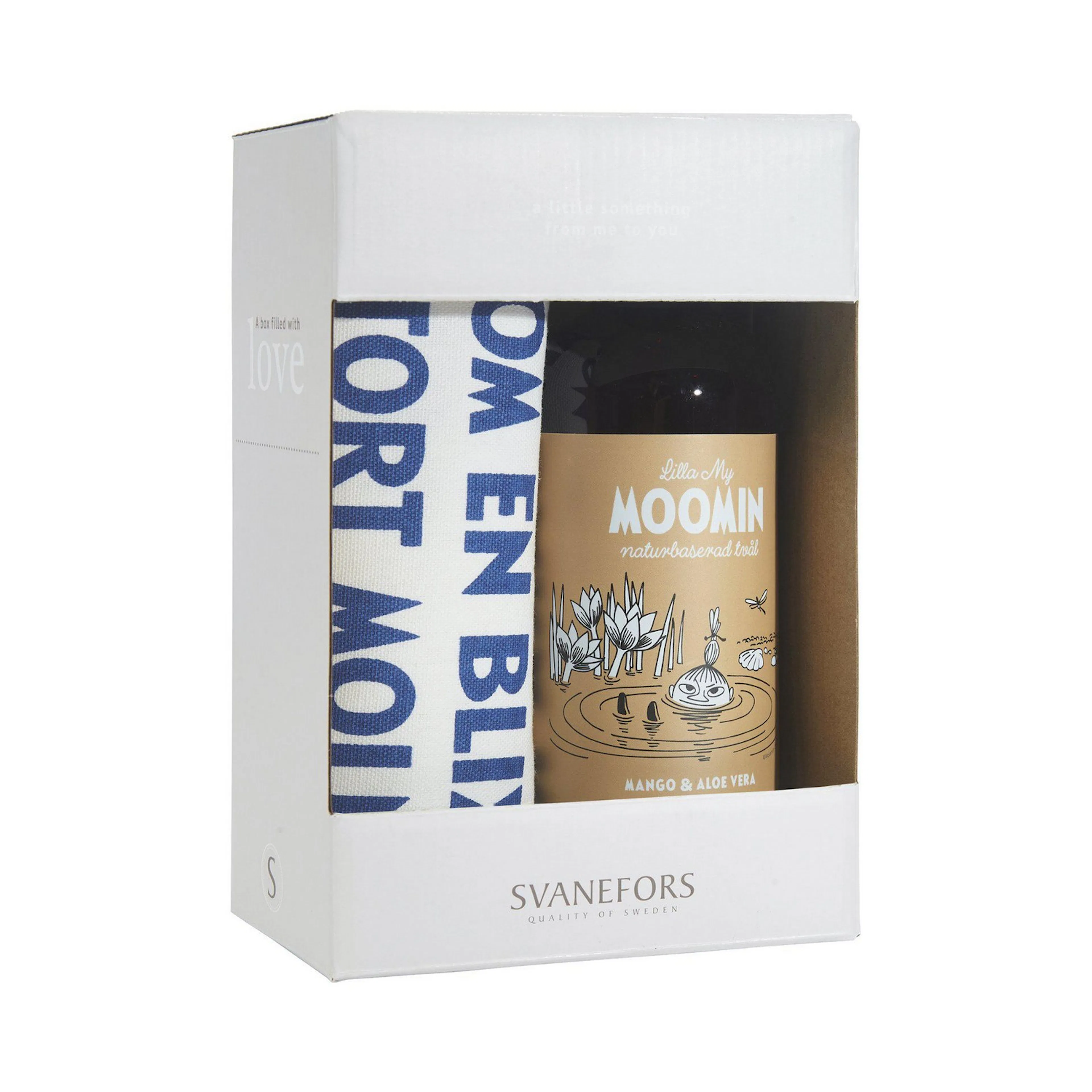 Presentförpackning Svanefors A Box with Mumin Disk & Skida