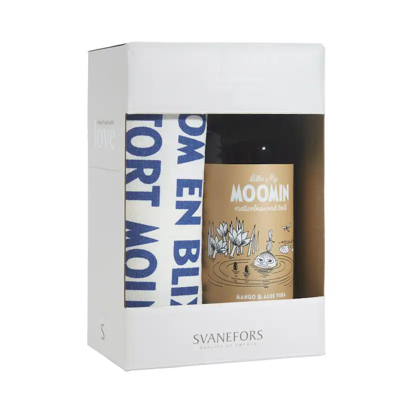 Presentförpackning Svanefors A Box with Mumin Disk & Skida