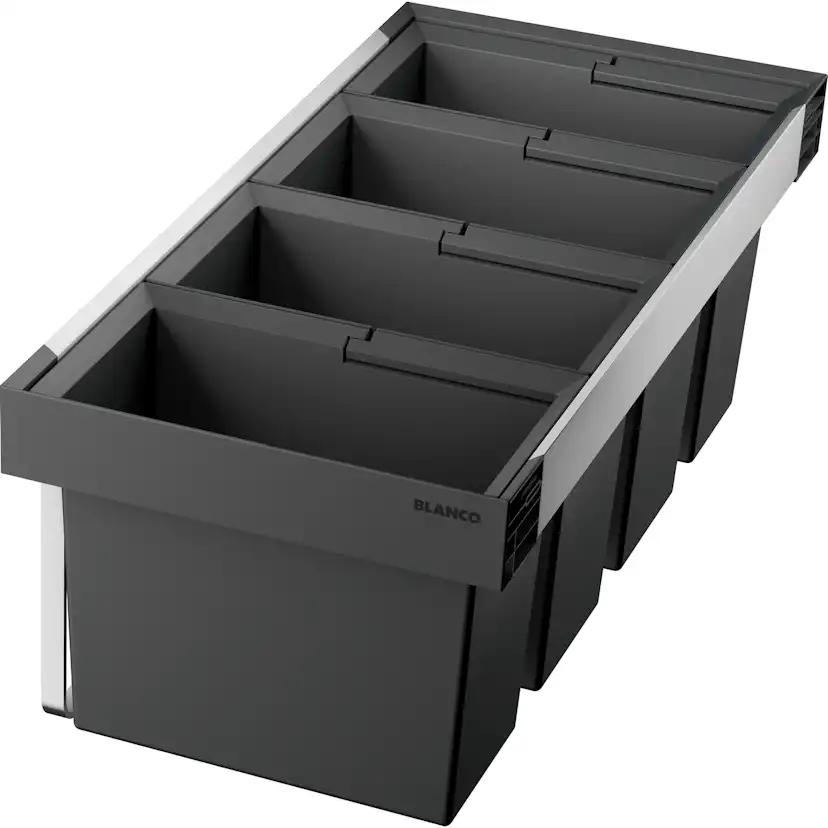 Källsorteringskärl Blanco Flexon II 90/4 Avfallskärl med Lock 90cm