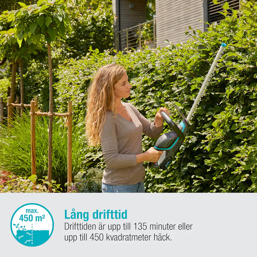 Häcksax Gardena ComfortCut 50/18V P4A utan Batteri